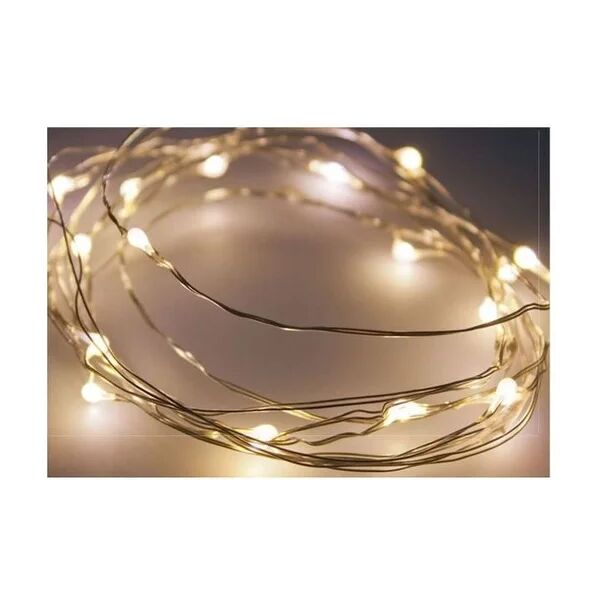 lotti ghirlanda natalizia per interni xmasking led - bianco caldo - 190 cm