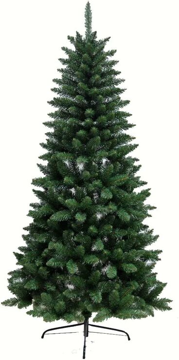 leroy merlin albero di natale artificiale wally verde h 210 cm