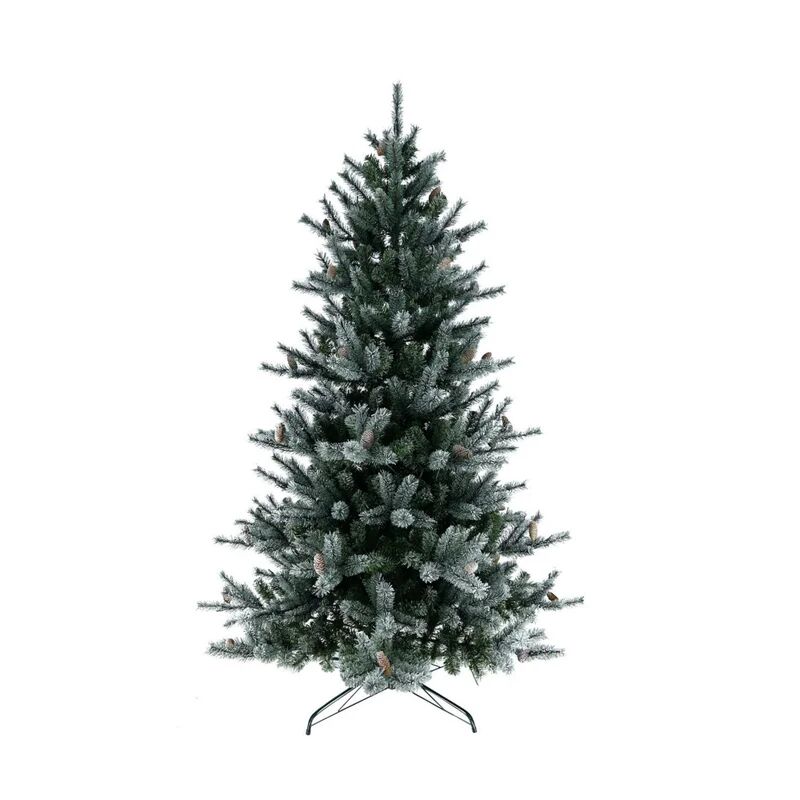 leroy merlin albero di natale artificiale birkdale verde h 150 cm