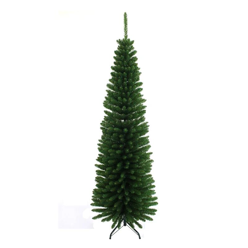 leroy merlin albero di natale artificiale toscana slim verde h 180 cm