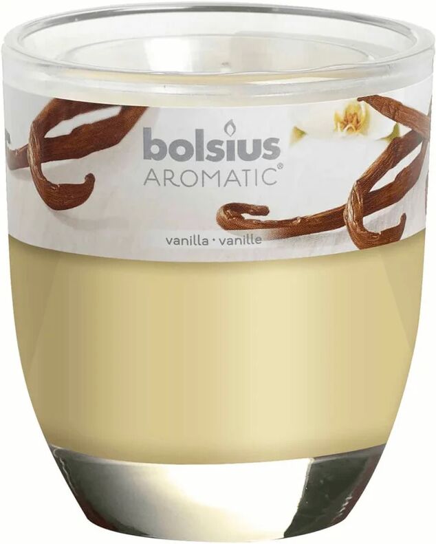 bolsius 6 pz candele profumate vaniglia crema 103626150375