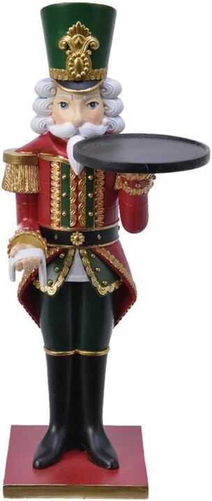 Leroy Merlin Figura natalizia multicolore Schiaccianoci in resina H 35 cm