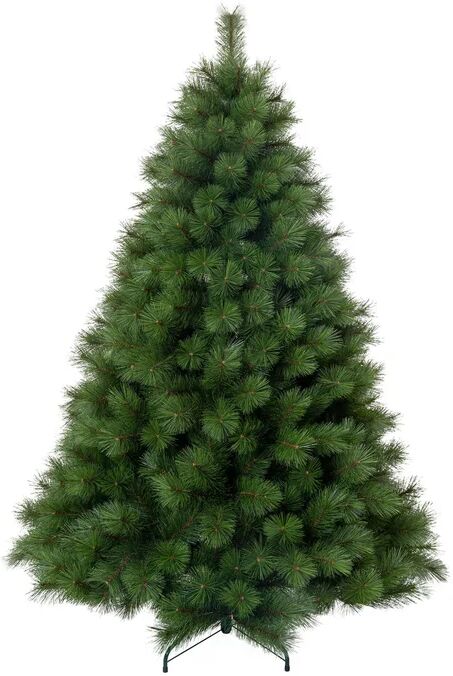 Leroy Merlin Albero di Natale artificiale New Montgomery verde H 180 cm x Ø 120 cm