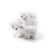 Leroy Merlin Figura natalizia bianco Famiglia orsi polari H 28 cm