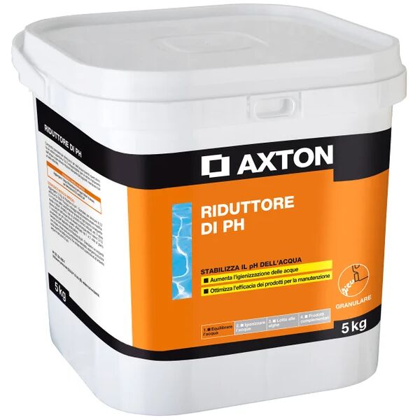 axton regolatore di ph granulato  - riduttore, 5 kg