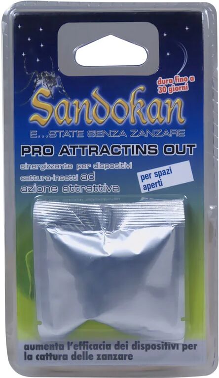 sandokan cartuccia repellente pastiglia per zanzare  pac zan 10 gr