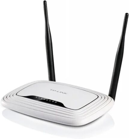 tp-link router wireless  tl-wr841n fast ethernet banda singola (2,4 ghz) bianco