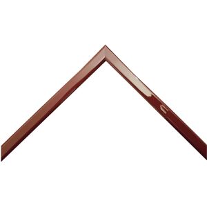 Leroy Merlin Asta per cornice Bomberino in legno grezzo bordeaux 50 cm