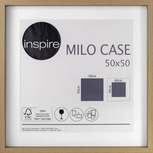 Inspire Cornice con passe-partout  Milo, quercia 50x50 cm per immagini 40x40 cm