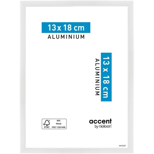 nielsen cornice accent bianco per foto da 13x18 cm