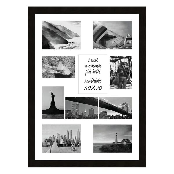 leroy merlin cornice maussane, nero e bianco misure 56 x 76 cm per 10 fotografie
