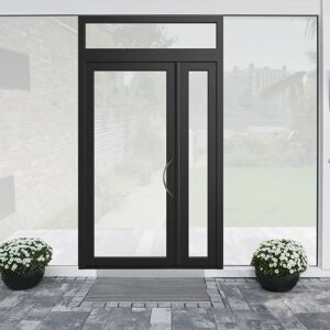 Leroy Merlin Portoncino d'ingresso Condo20 nero L 90 x H 210 cm apertura sinistra