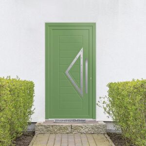 Leroy Merlin Portoncino d'ingresso Modern3 verde L 90 x H 210 cm apertura sinistra