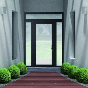 Leroy Merlin Portoncino d'ingresso Condo24 nero L 90 x H 210 cm apertura sinistra