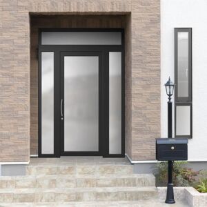 Leroy Merlin Portoncino d'ingresso Condo24 nero L 90 x H 210 cm apertura destra