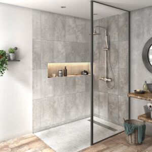 EXCELLENCE - ARIANA GROUP Mosaico gres porcellanato Spirit Grey 5x5 grigio sp. 9 mm.