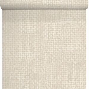 LUTECE Carta da parati Cannage beige, 53 cm x 10.05 m