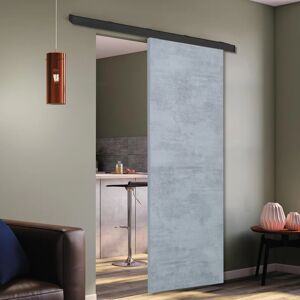 Leroy Merlin Porta scorrevole Cemento, L 92.5 x H 211.5 cm, con binario Atelier