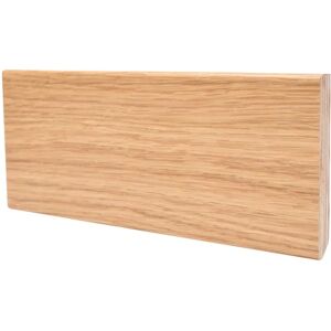 Leroy Merlin Battiscopa Superior in legno impiallacciato rovere Sp 13 mm, H 2.4 cm x L 2.4 m, 10 pezzi