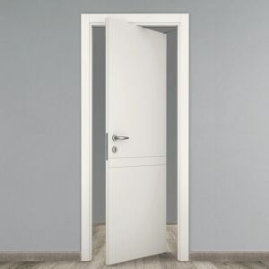 COOPLEGNO Porta rototraslante Clean bianco L 80 x H 210 cm destra