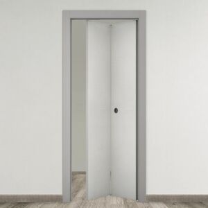 COOPLEGNO Porta pieghevole a libro simmetrica Olden bianco L 80 x H 210 cm sinistra