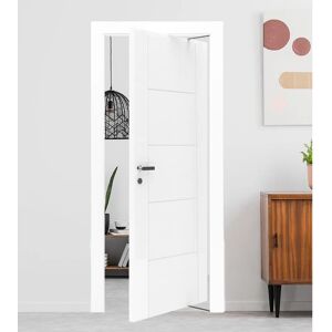 Leroy Merlin Porta rototraslante Comet bianco L 80 x H 210 cm reversibile