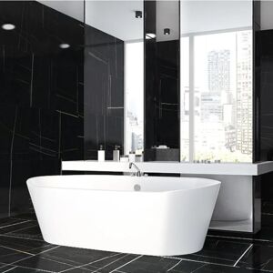 ITALIANGRES Marmo moderno lucido bianco e nero - Piastrelle 60x60 cm 9 mm - ESB 1000 60x60 GLOSSY