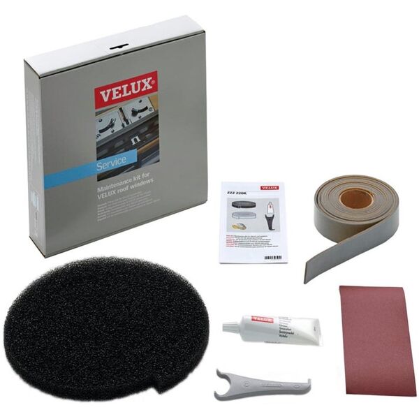 velux kit di manutenzione  l 80 x h 12.5 cm trasparente