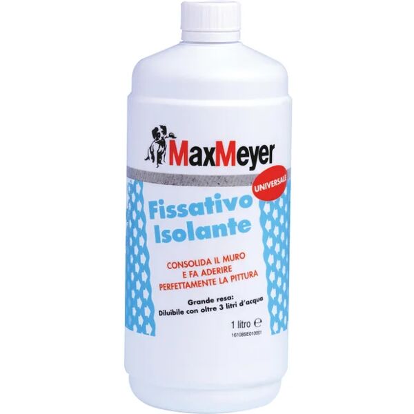 maxmeyer fissativo per pittura  isolante base acqua per parete a secco 1 l