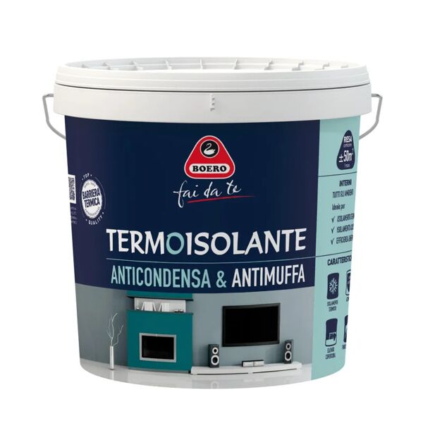 boero pittura termoisolante anticondensa & antimuffa  10 l bianco