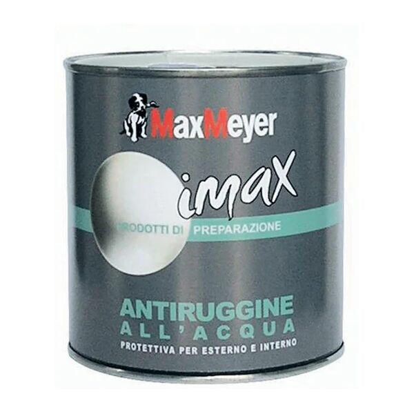 maxmeyer fondo per pittura  antiruggine imax base acqua per parete a secco 0.5 l