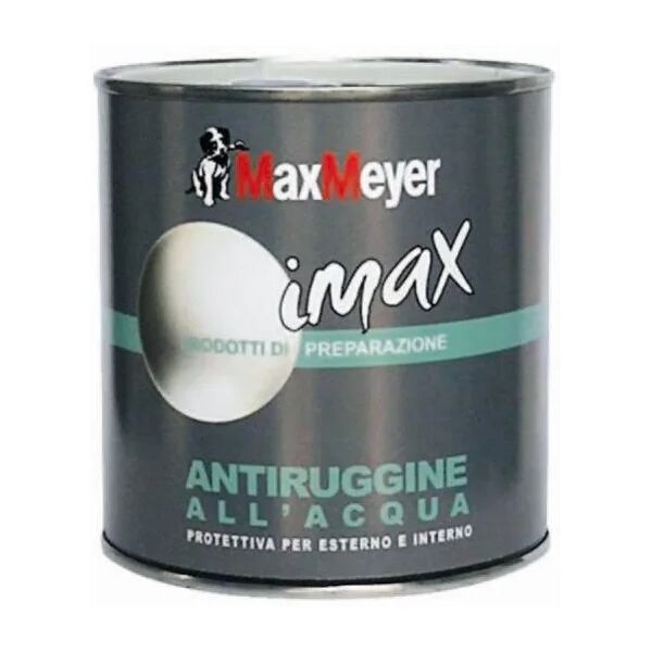 maxmeyer fondo per pittura  antiruggine imax base acqua per parete a secco 2.5 l