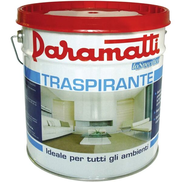 leroy merlin pittura per interni traspirante bianco opaco, 12 l