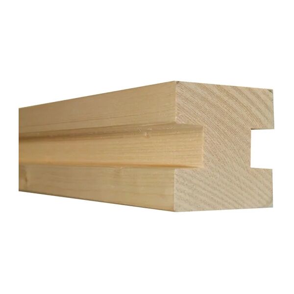 leroy merlin profilo per perlina per sottotetto in legno colore naturale sp 60 x l 60 x l 3000 mm