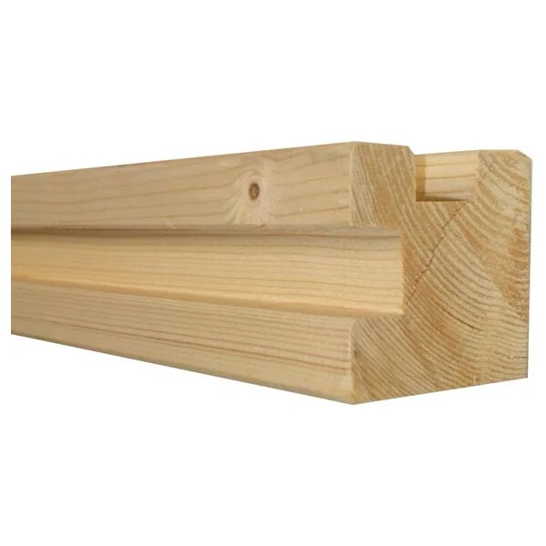 leroy merlin profilo a l per perlina per sottotetto in legno colore naturale sp 60 x l 60 x l 3000 mm