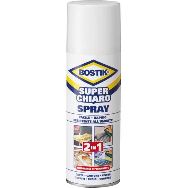 bostik colla spray tipo neoprenico  superchiaro 500 ml