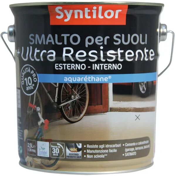 syntilor smalto  alta resistenza grigio alluminio 2.5 l