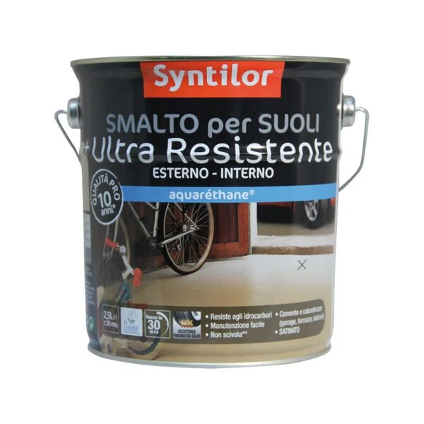 syntilor smalto  alta resistenza grigio acciaio 2.5 l