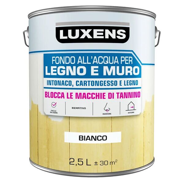 luxens fondo per pittura  base acqua per parete a secco 2.5 l