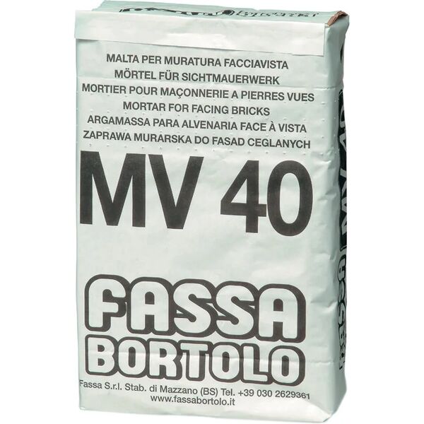 fassa bortolo malta  mv40 25 kg