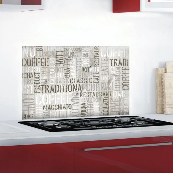 leroy merlin sticker paraschizzi adesivo kitchen pannel coffee 47x65 cm multicolore