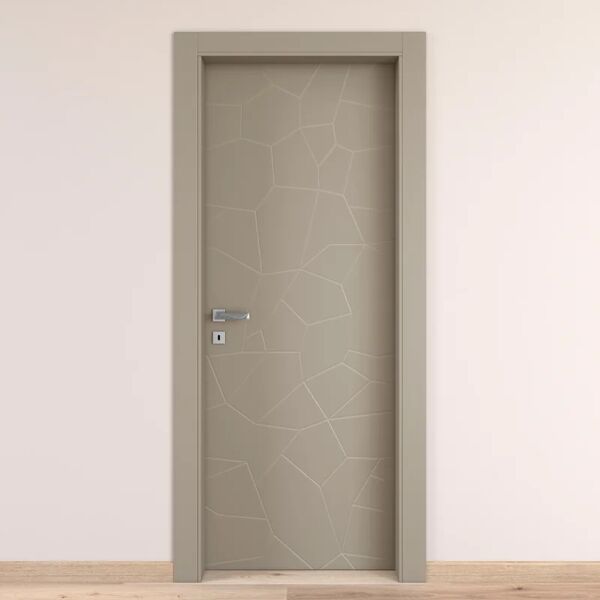 cooplegno porta battente the thing grigio l 70 x h 210 cm destra