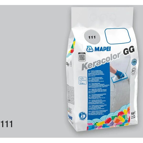 mapei stucco in polvere keracolor gg  5 kg grigio chiaro