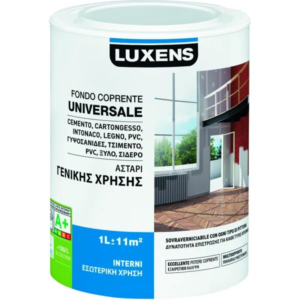 luxens fondo per pittura  universale base acqua per parete a secco 1 l