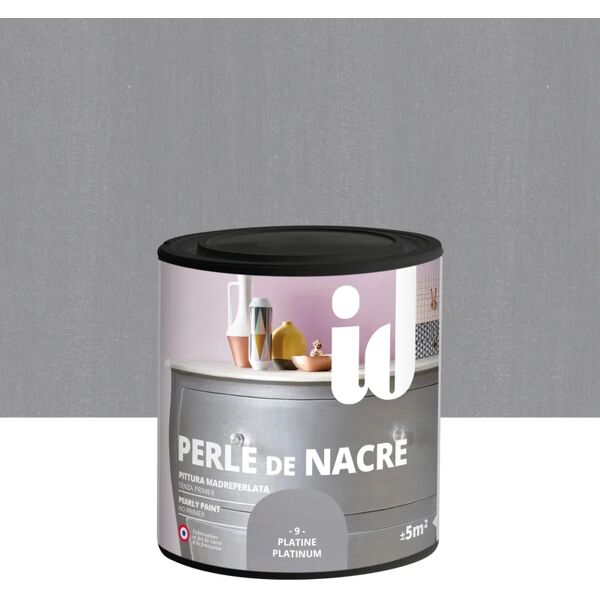 id vernice  perle de nacre 0.5 l argento madreperla