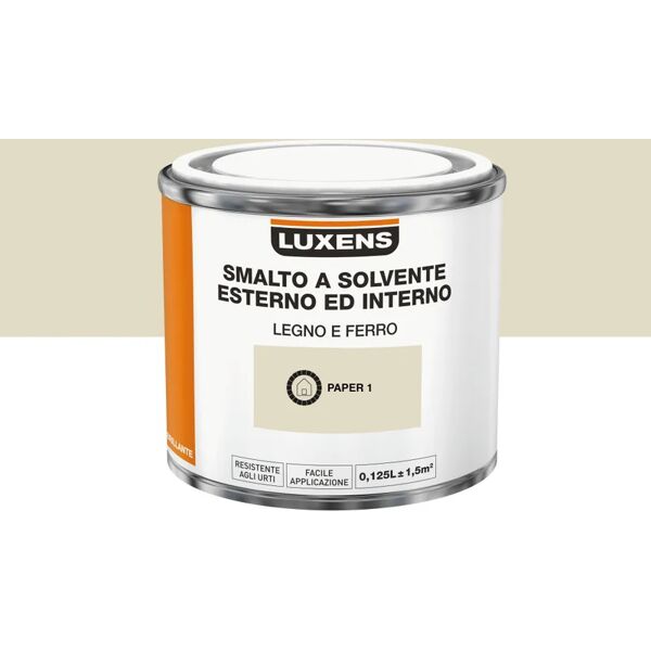 luxens vernice da esterno  bianco paper 1, 0.125 l