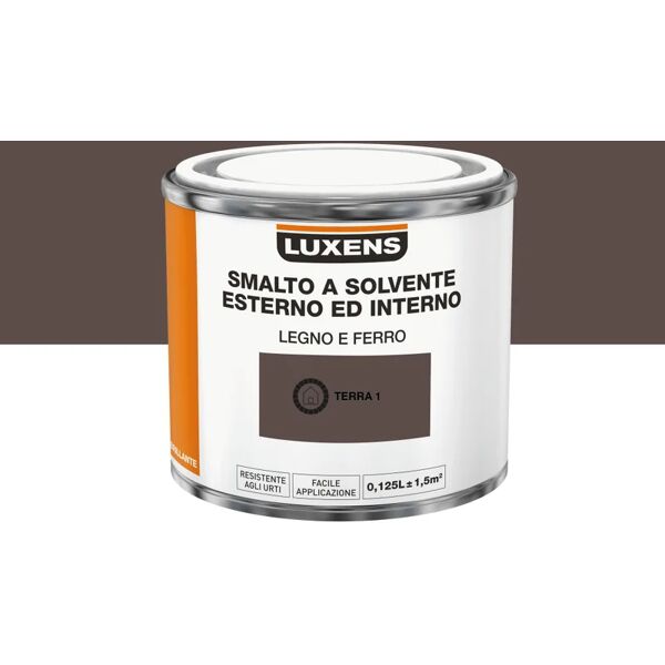 luxens vernice da esterno  marrone terra 1, 0.125 l