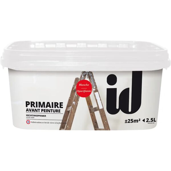 id fondo per pittura  opacizzante base acqua per tutti i tipi di supporto 2.5 l