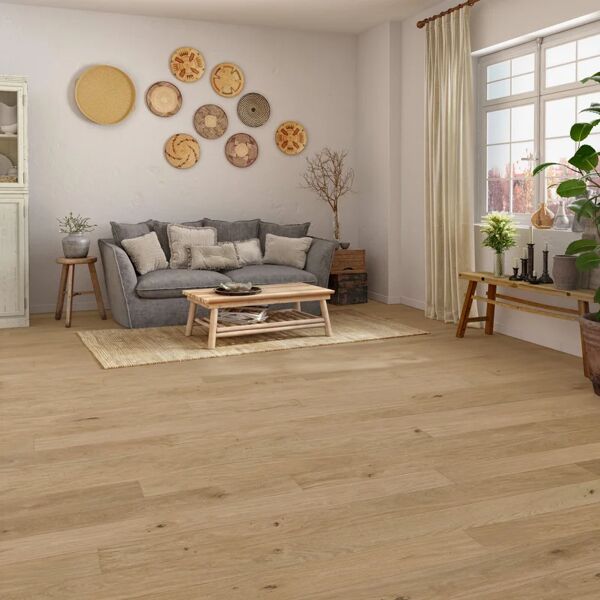 artens parquet prefinito in rovere naturale elegance vetrificato sp. 14 mm intenso xl