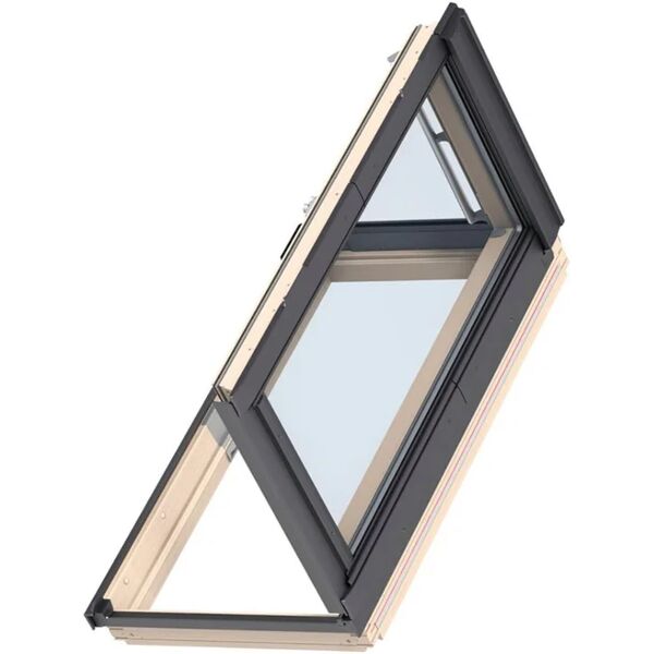 velux finestra da tetto  gxl fk06 3070 manuale l 66 x h 118 cm pino